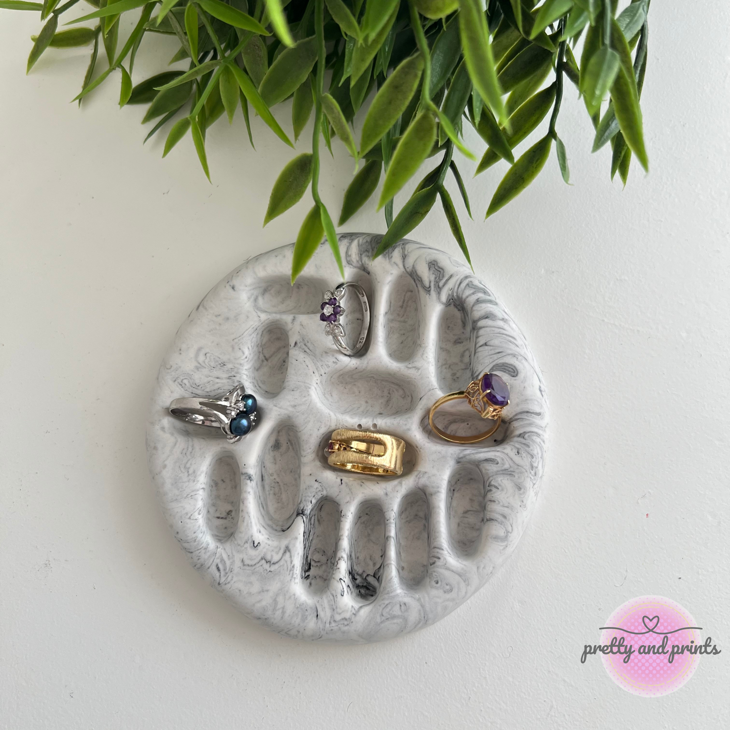 Marbled Ring Holder - small