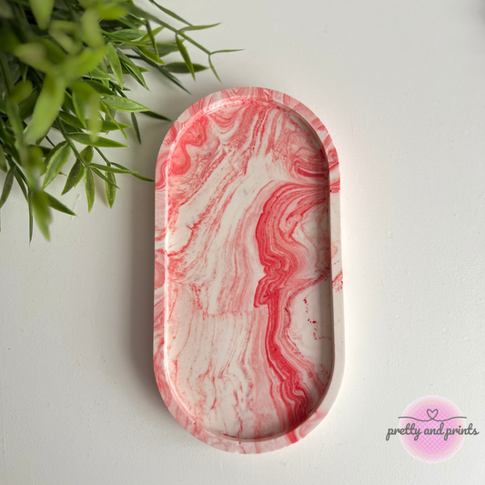 Oval tray