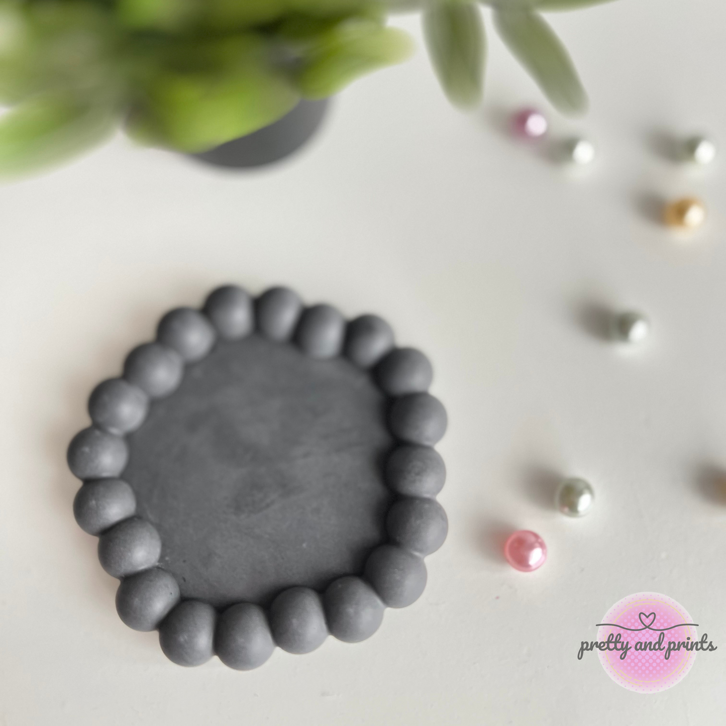 Bubbly Round Tray - small